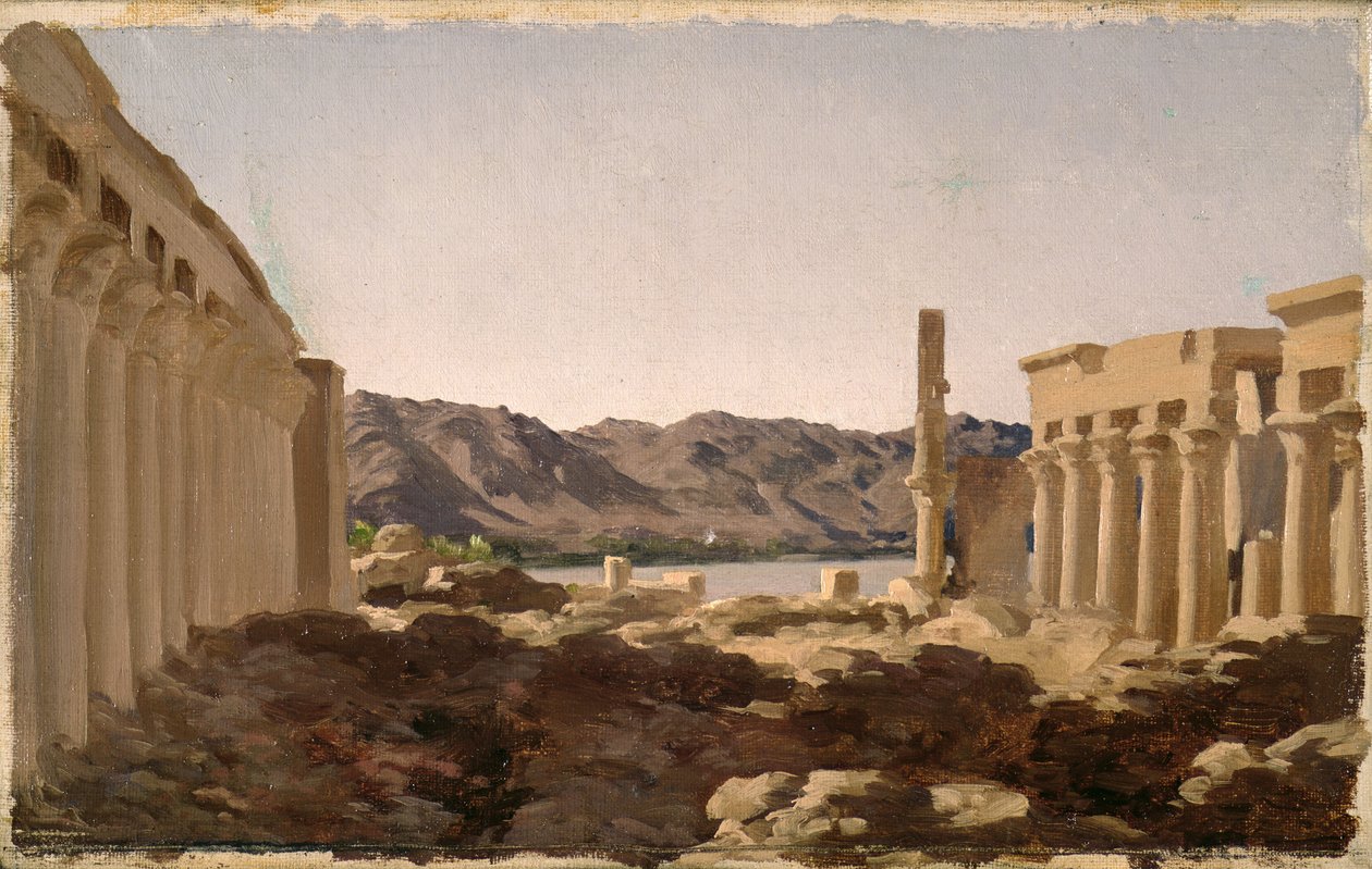 Świątynia Philae autorstwa Frederic Leighton