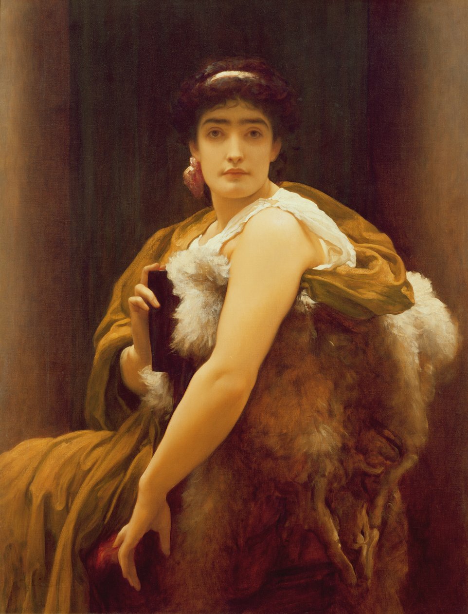 „Twixt Hope and Fear, c.1895” autorstwa Frederic Leighton