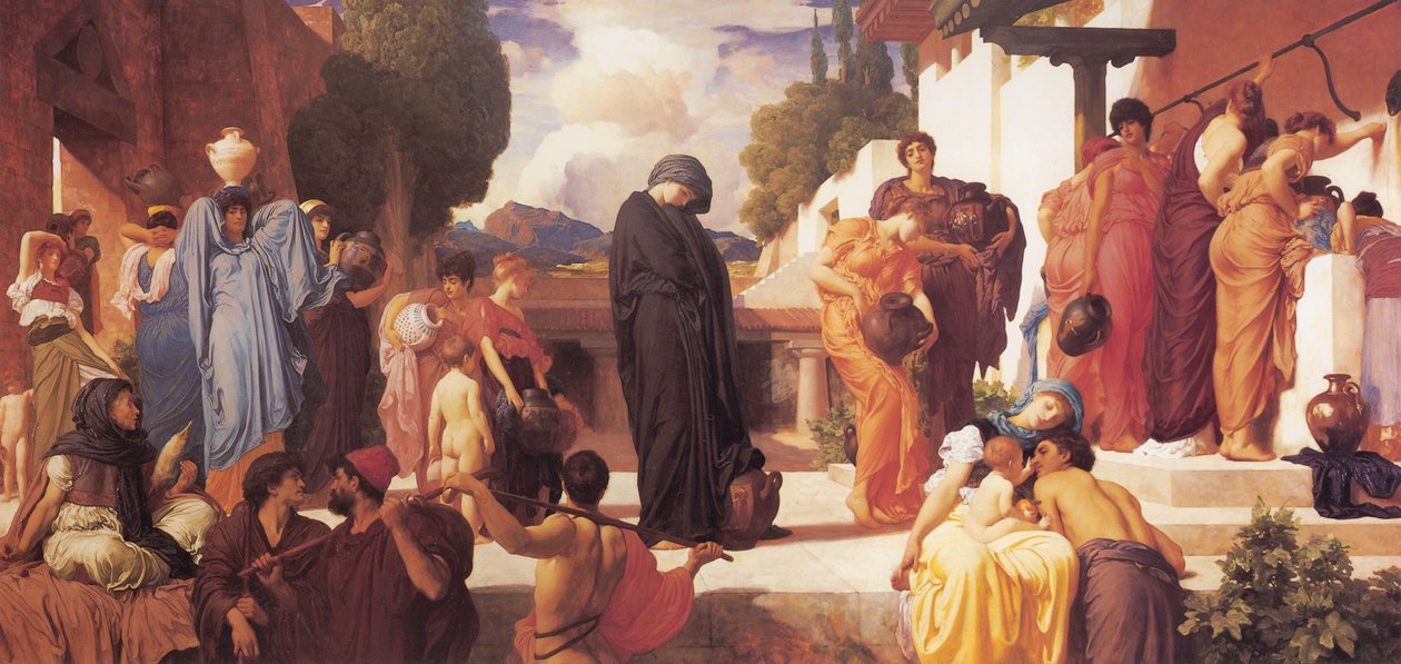 Andromacha w niewoli autorstwa Frederic Leighton 1st Baron Leighton