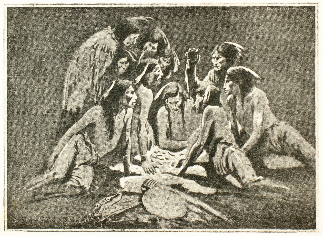 13 Rozdz. 16 Wszyscy grali, wszyscy rzucali autorstwa Frederic Remington