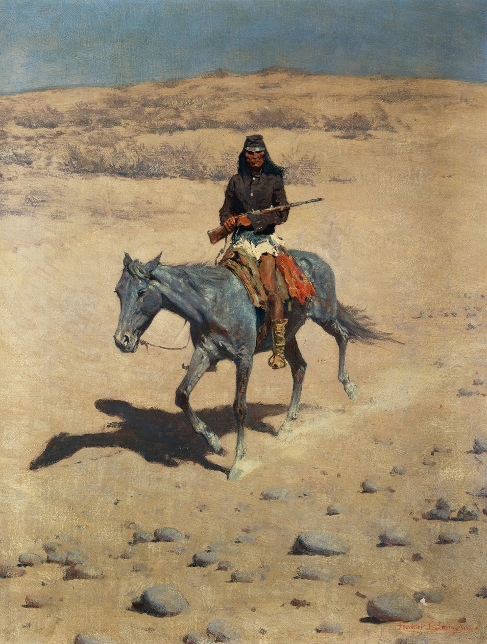 Apache Scout autorstwa Frederic Remington