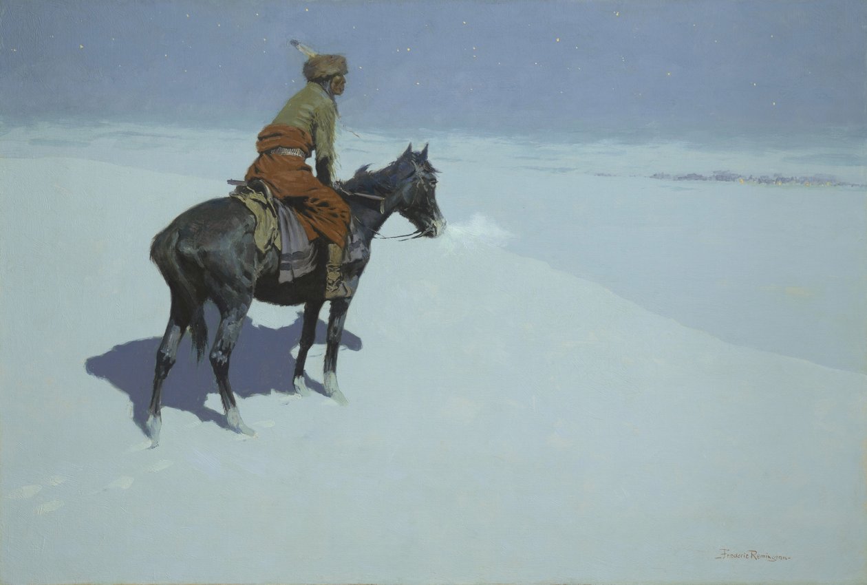 Przyjaciele czy wrogowie? autorstwa Frederic Remington