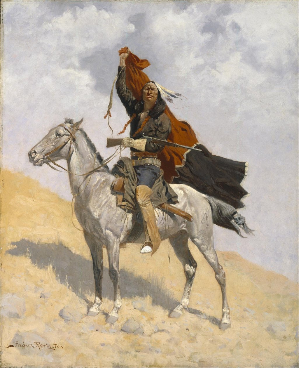 Sygnał koca autorstwa Frederic Remington