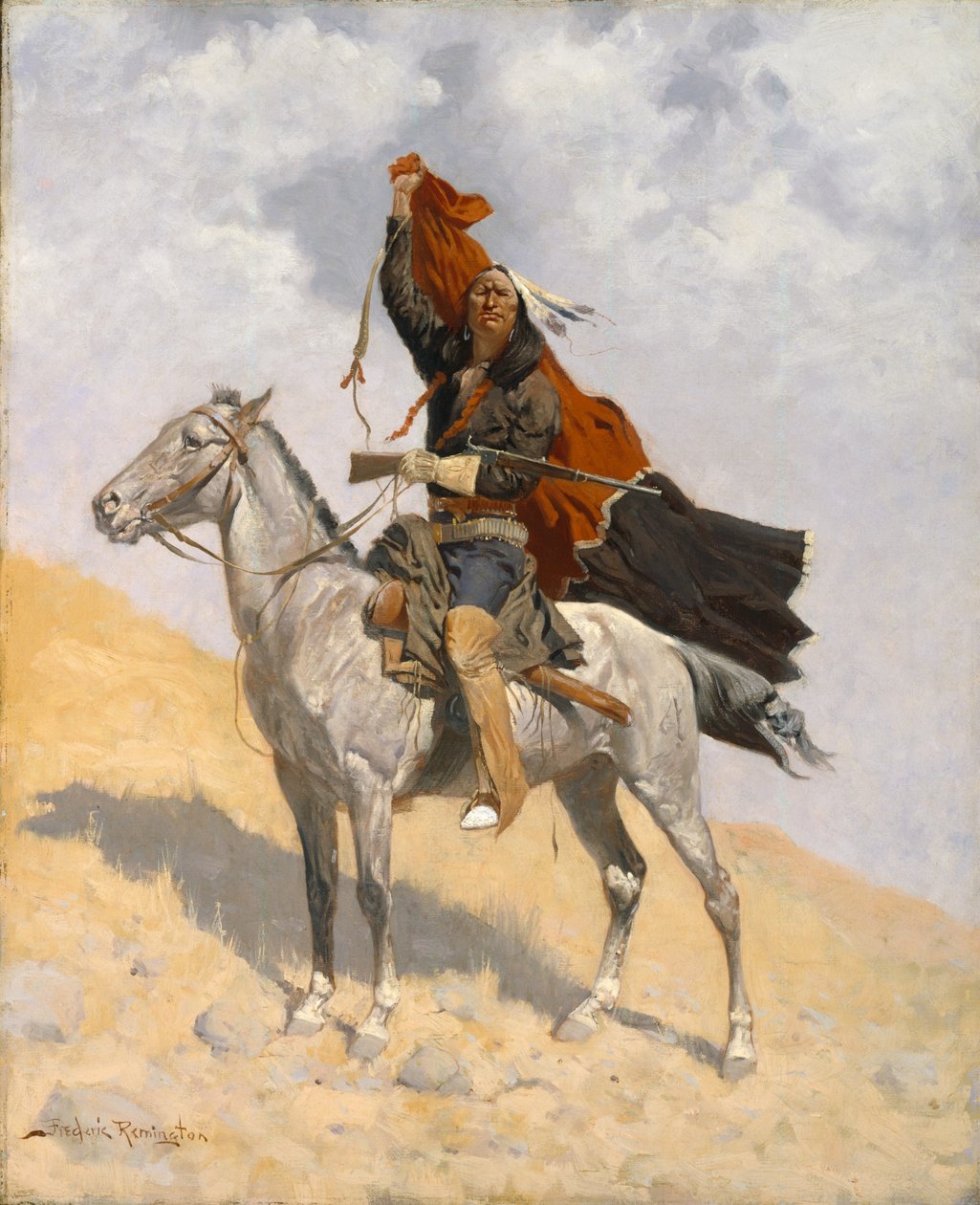 Sygnał koca autorstwa Frederic Remington