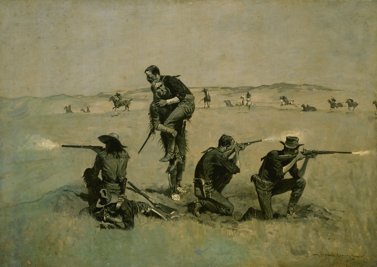 The Last Stand autorstwa Frederic Remington