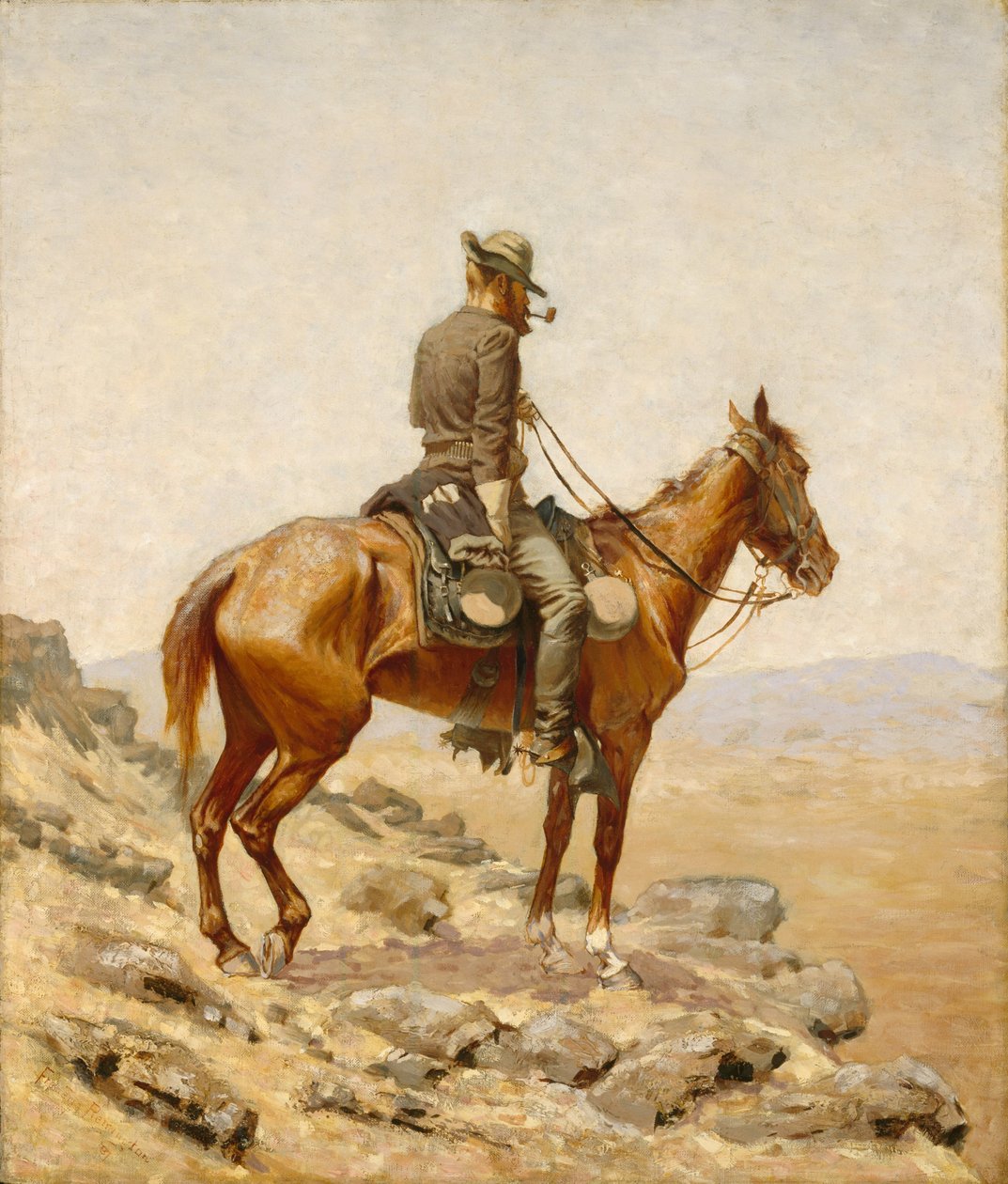 The Lookout autorstwa Frederic Remington