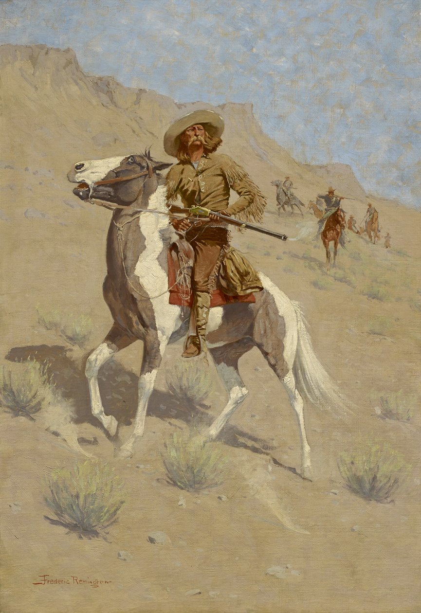 Harcerz, ok. 1902 autorstwa Frederic Remington