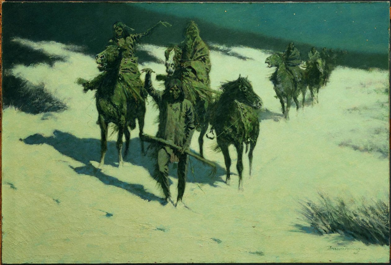 Szlak podkutego konia autorstwa Frederic Remington
