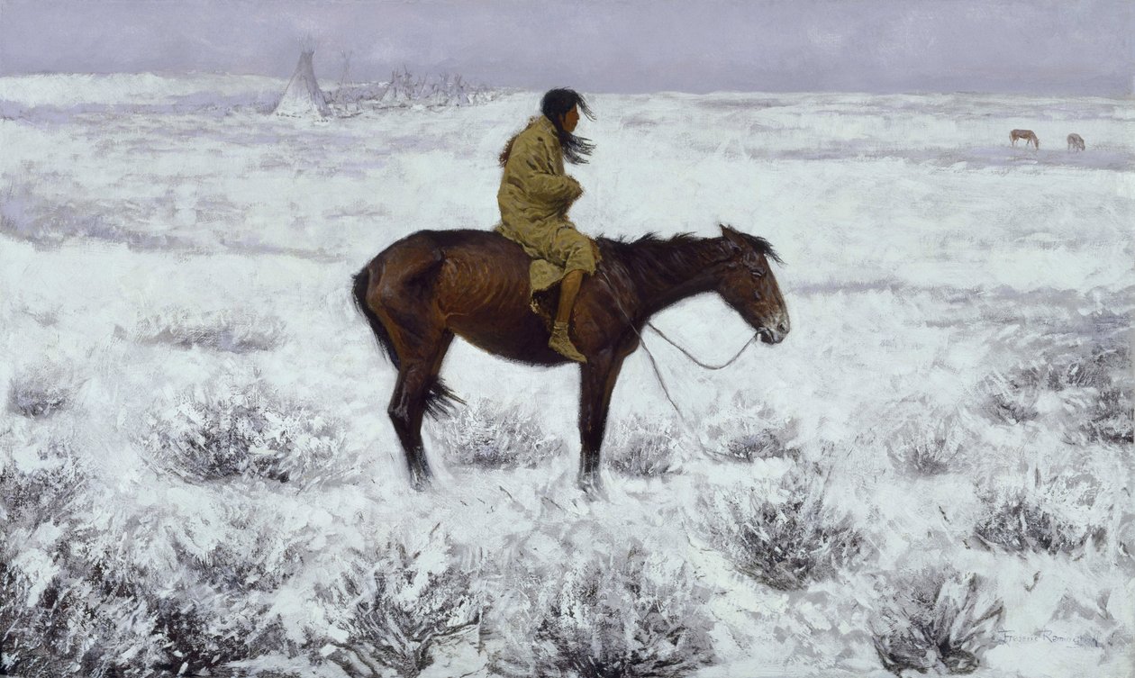 Herd Boy, 1905 autorstwa Frederic Sackrider Remington