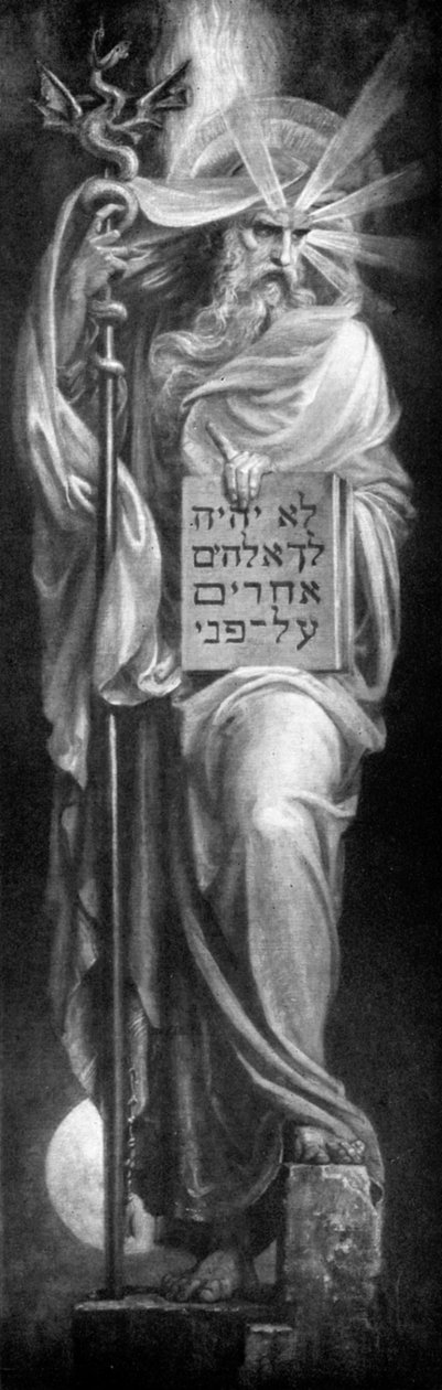 Mojżesz, 1926. autorstwa Frederic Shields