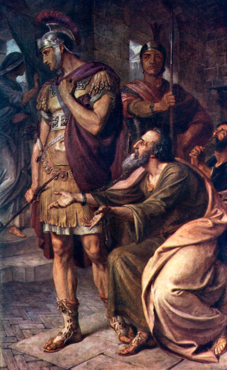 Św. Paweł w Rzymie, 1926. autorstwa Frederic Shields
