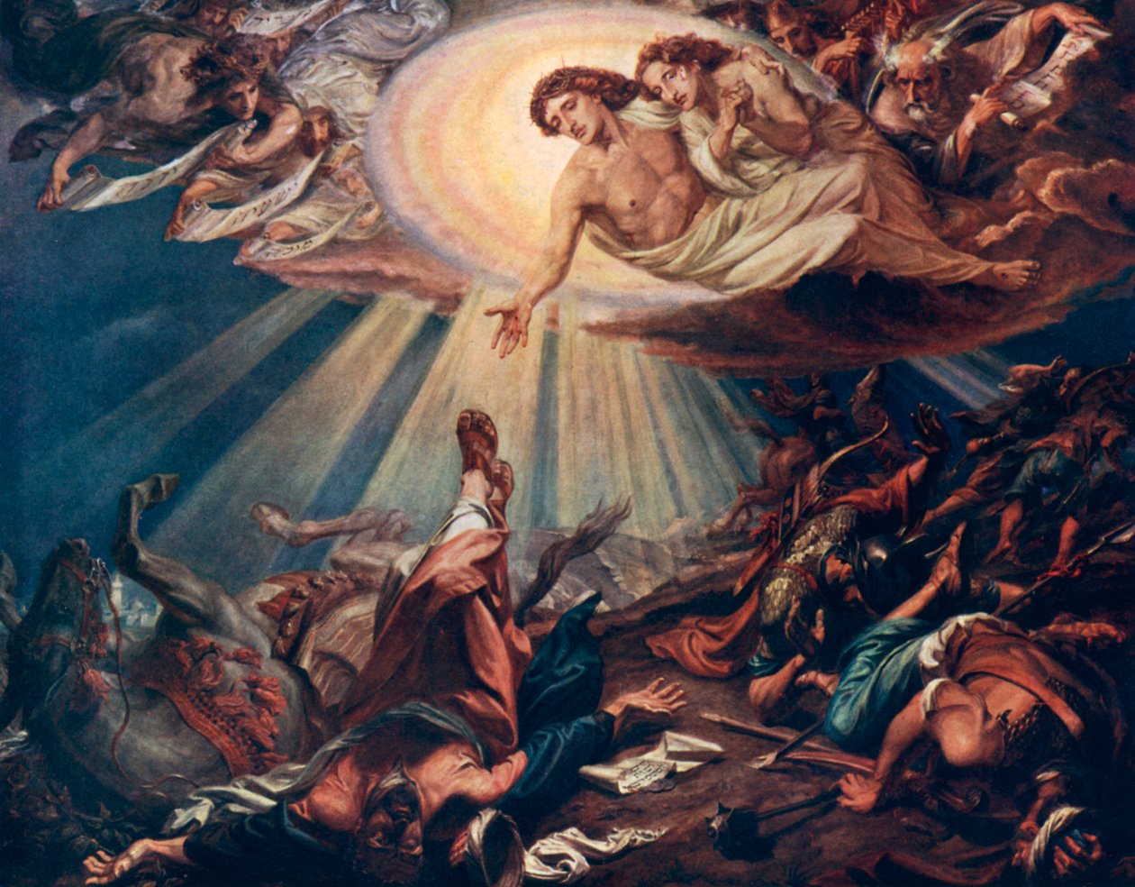 Nawrócenie Saula z Tarsu, 1926. autorstwa Frederic Shields