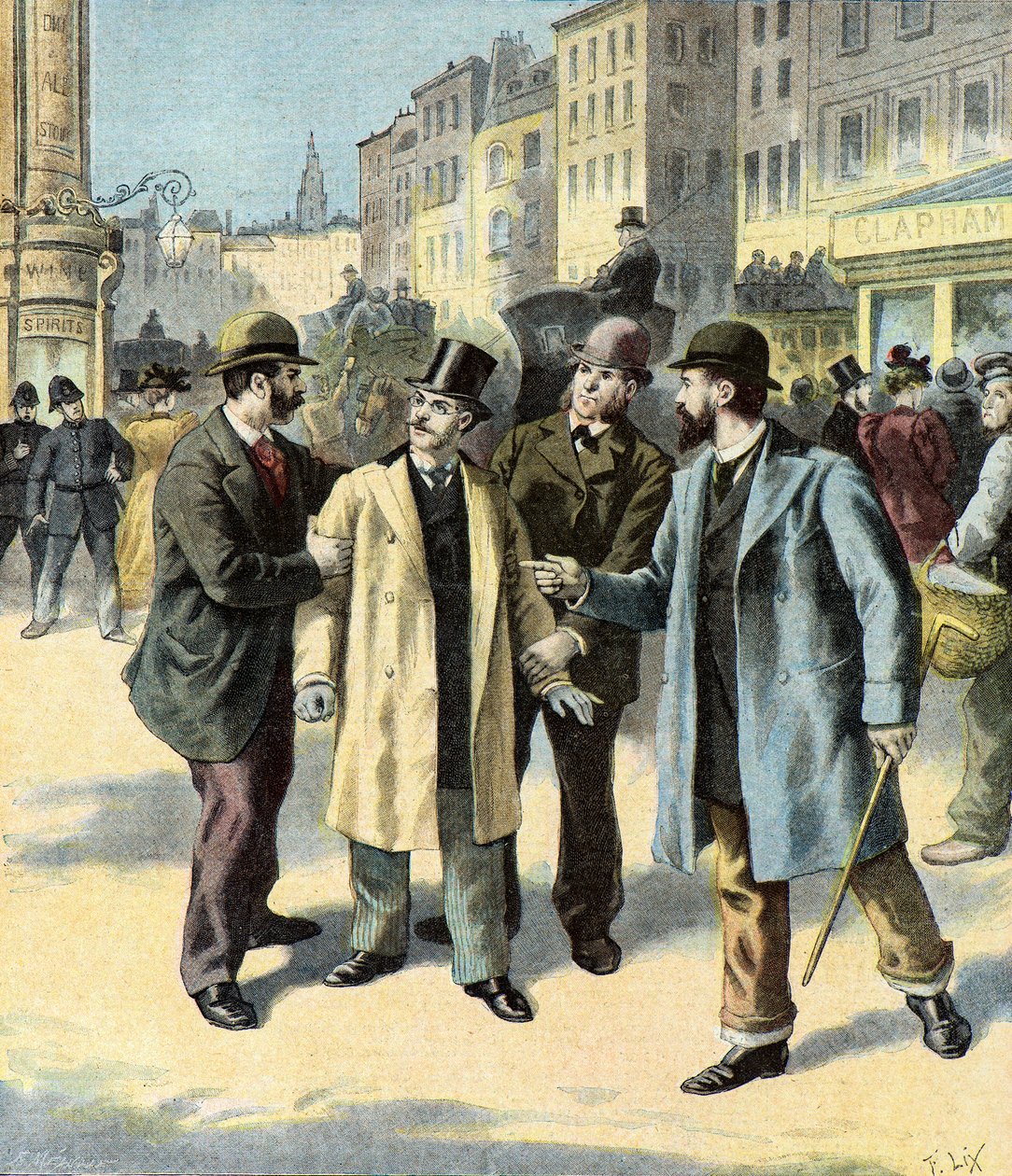 Aresztowanie Leopolda Emile