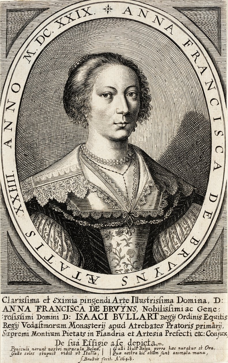 Anna Francisca de Bruyns autorstwa Frederick Bouttats I
