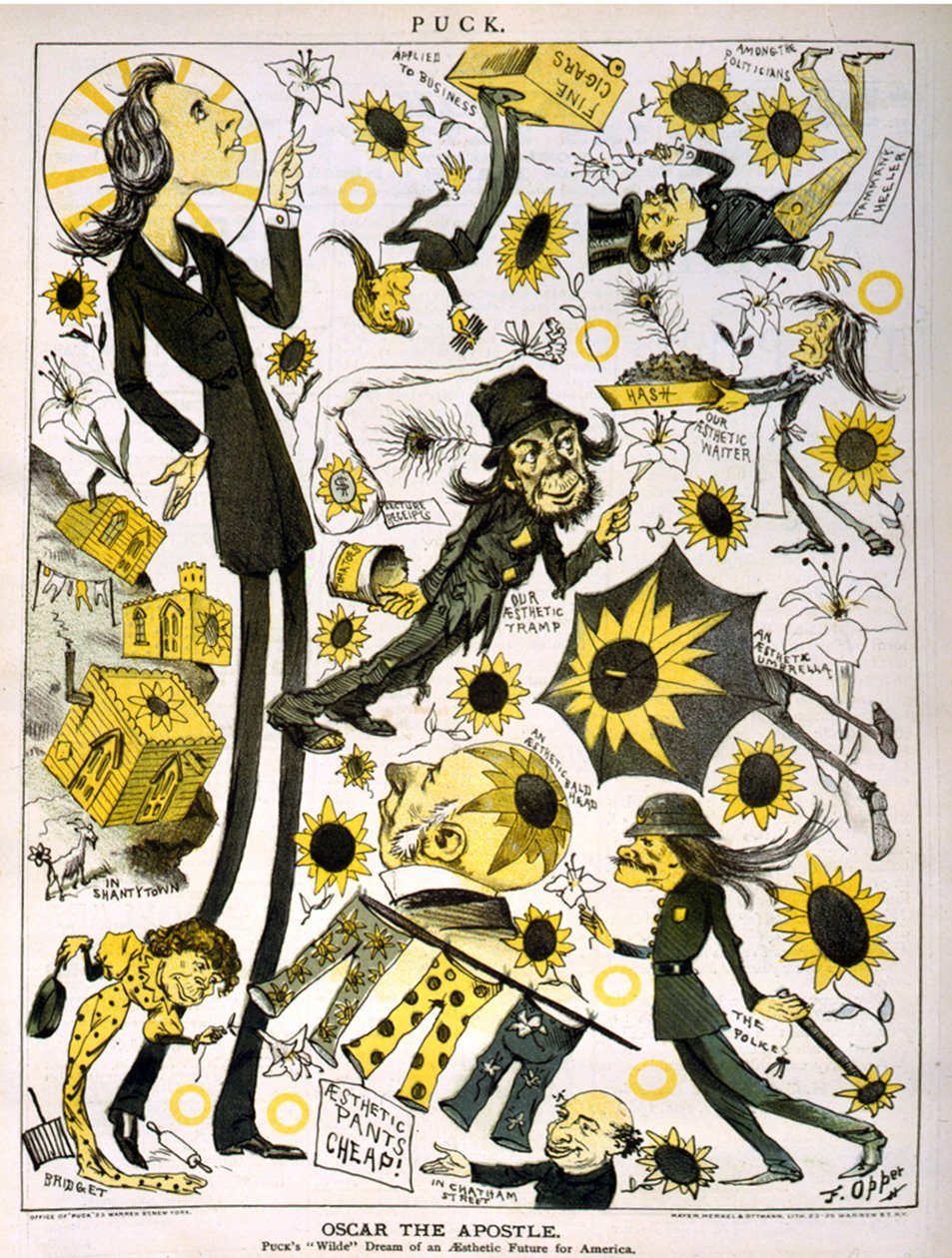 Oskar apostoł, 1882 autorstwa Frederick Burr Opper