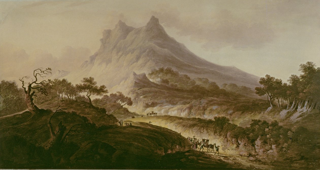 Etna, Sycylia autorstwa Frederick Calvert