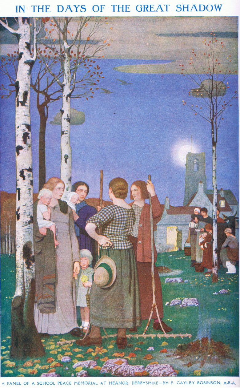 W dniach wielkiego cienia autorstwa Frederick Cayley Robinson
