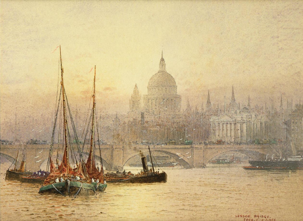 most Londyński autorstwa Frederick E.J. Goff