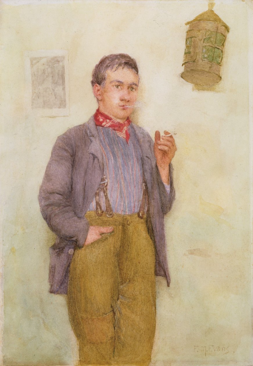 Powitalna przerwa autorstwa Frederick James McNamara Evans