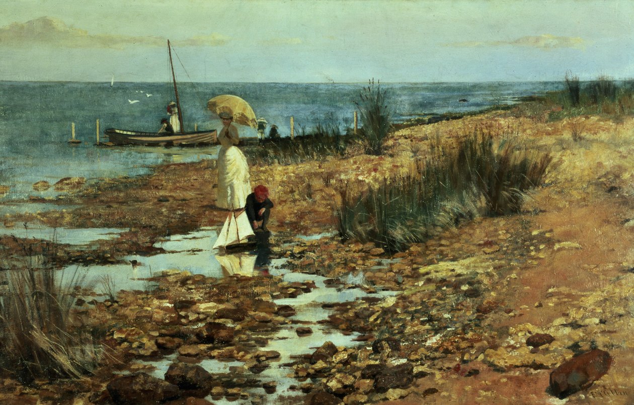 Moyes Bay, Beaumaris, Wiktoria autorstwa Frederick McCubbin