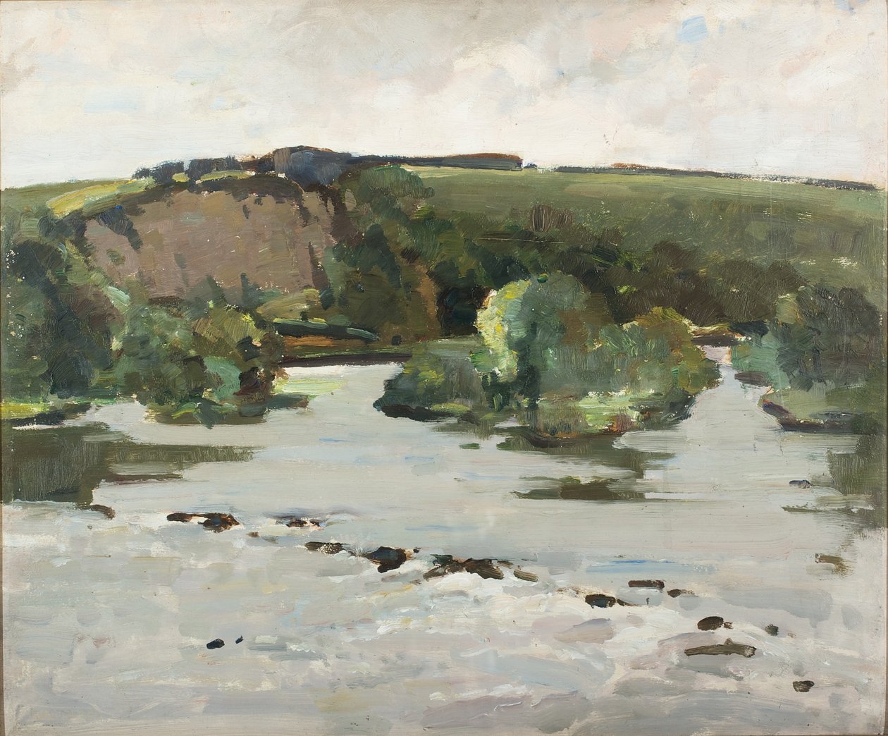 W pobliżu Ludlow autorstwa Frederick Milner