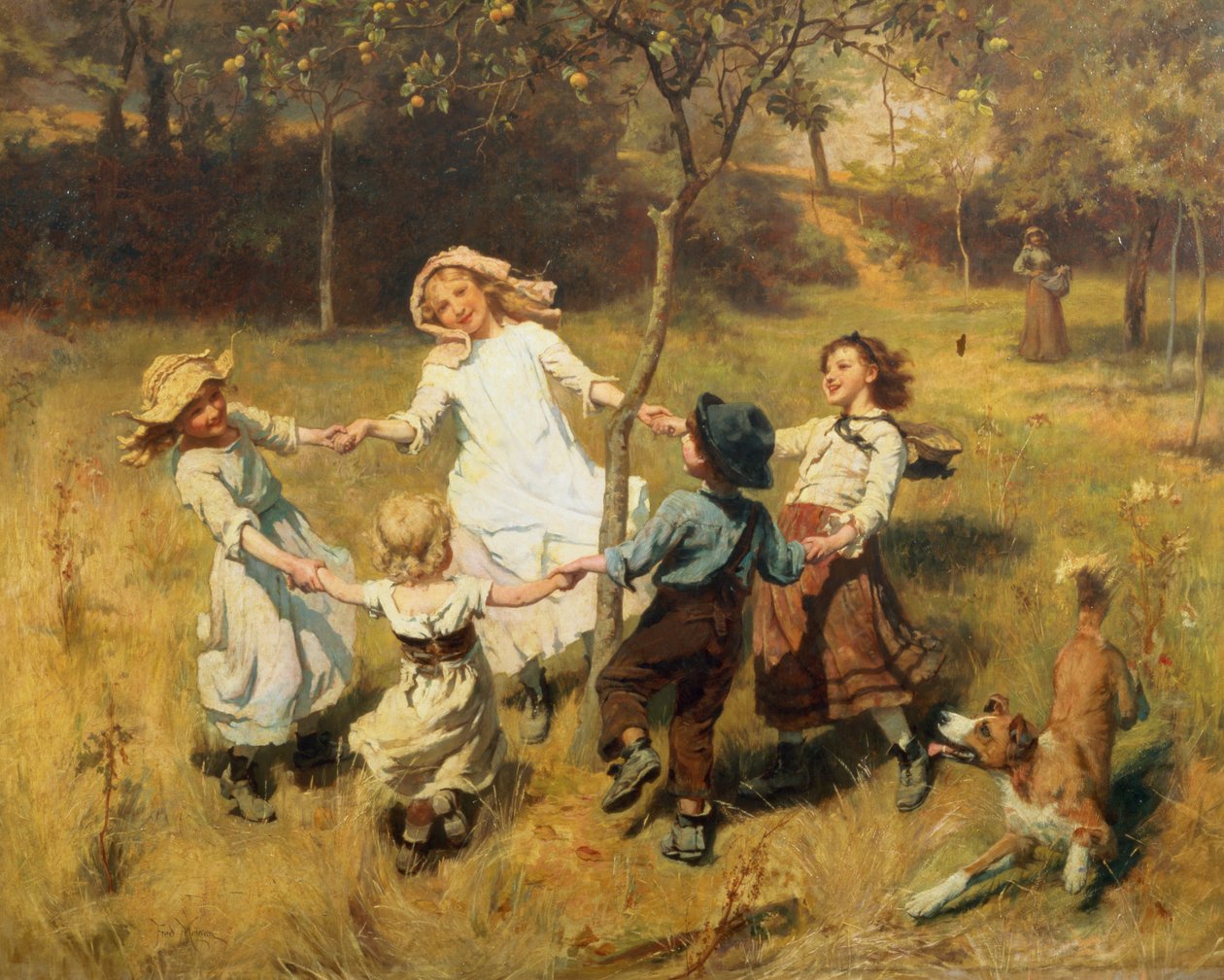 Ring-a-Ring-a-Rose-Oh autorstwa Frederick Morgan