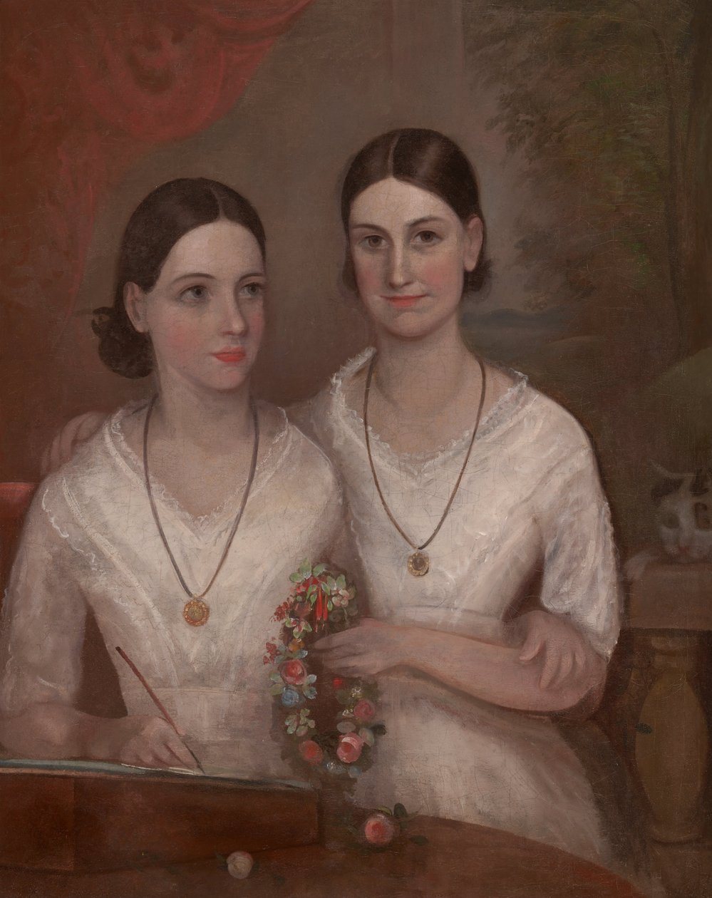 Panny Isabella i Fanny, córki wielebnego Williama Browne autorstwa Frederick Strange