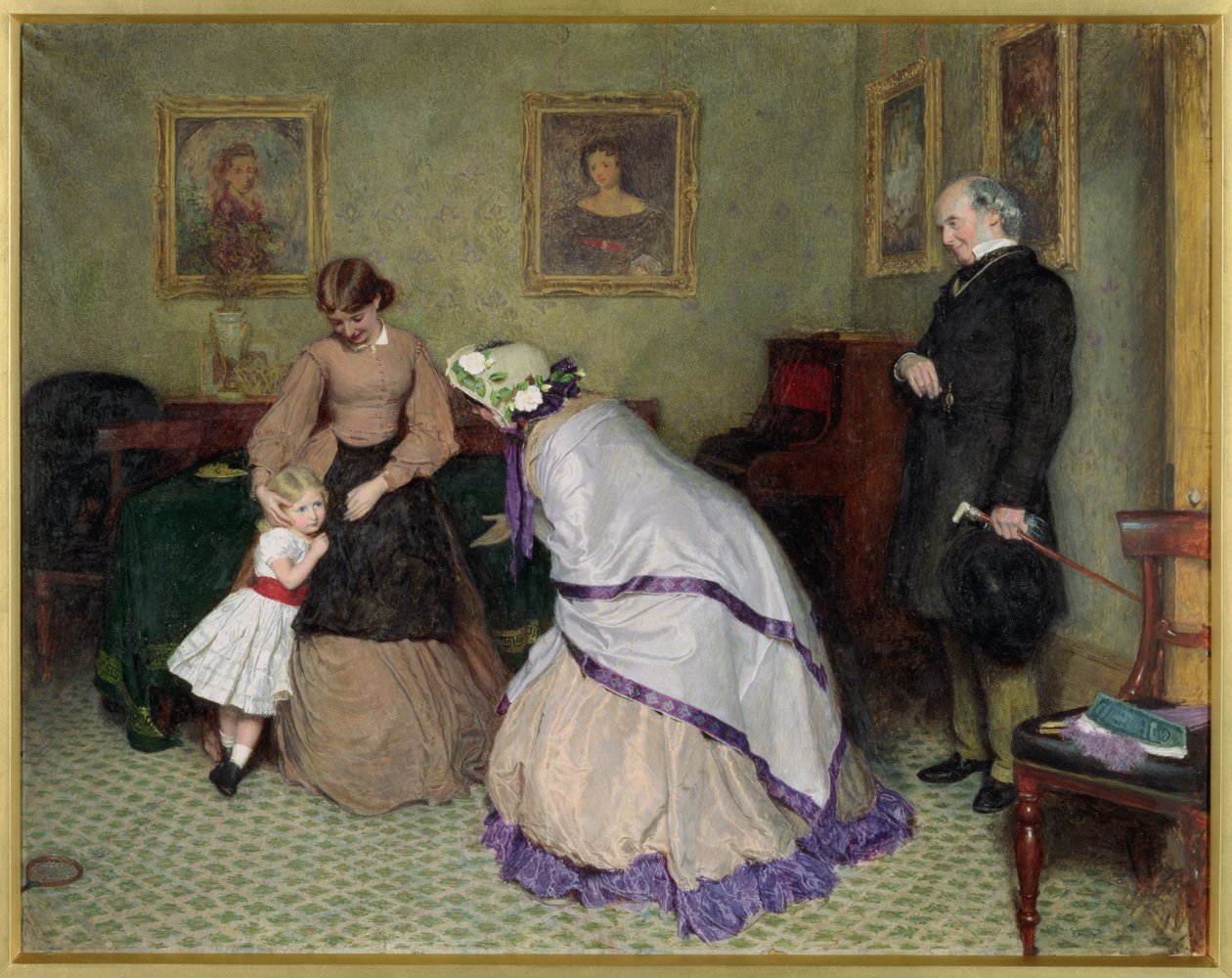Dziwne twarze (wc i kolor nadwozia na papierze) autorstwa Frederick Walker