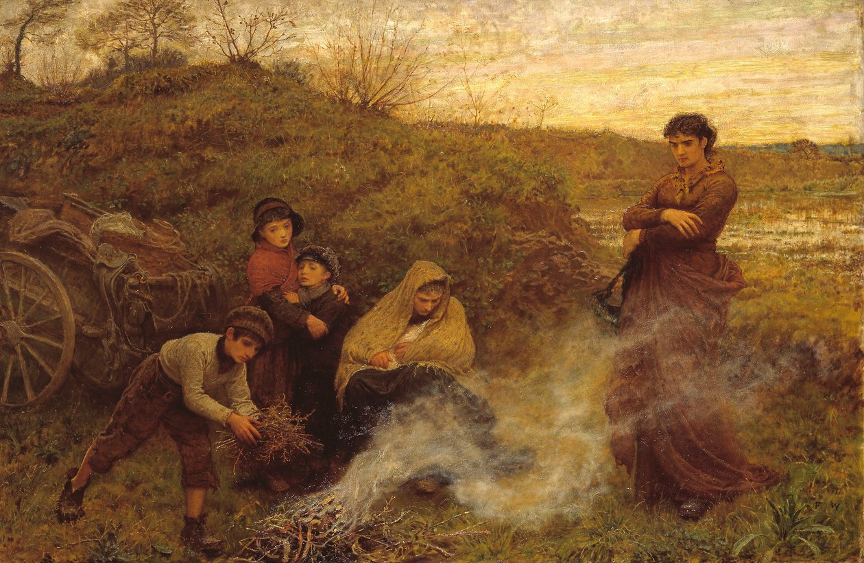 Włóczędzy autorstwa Frederick Walker