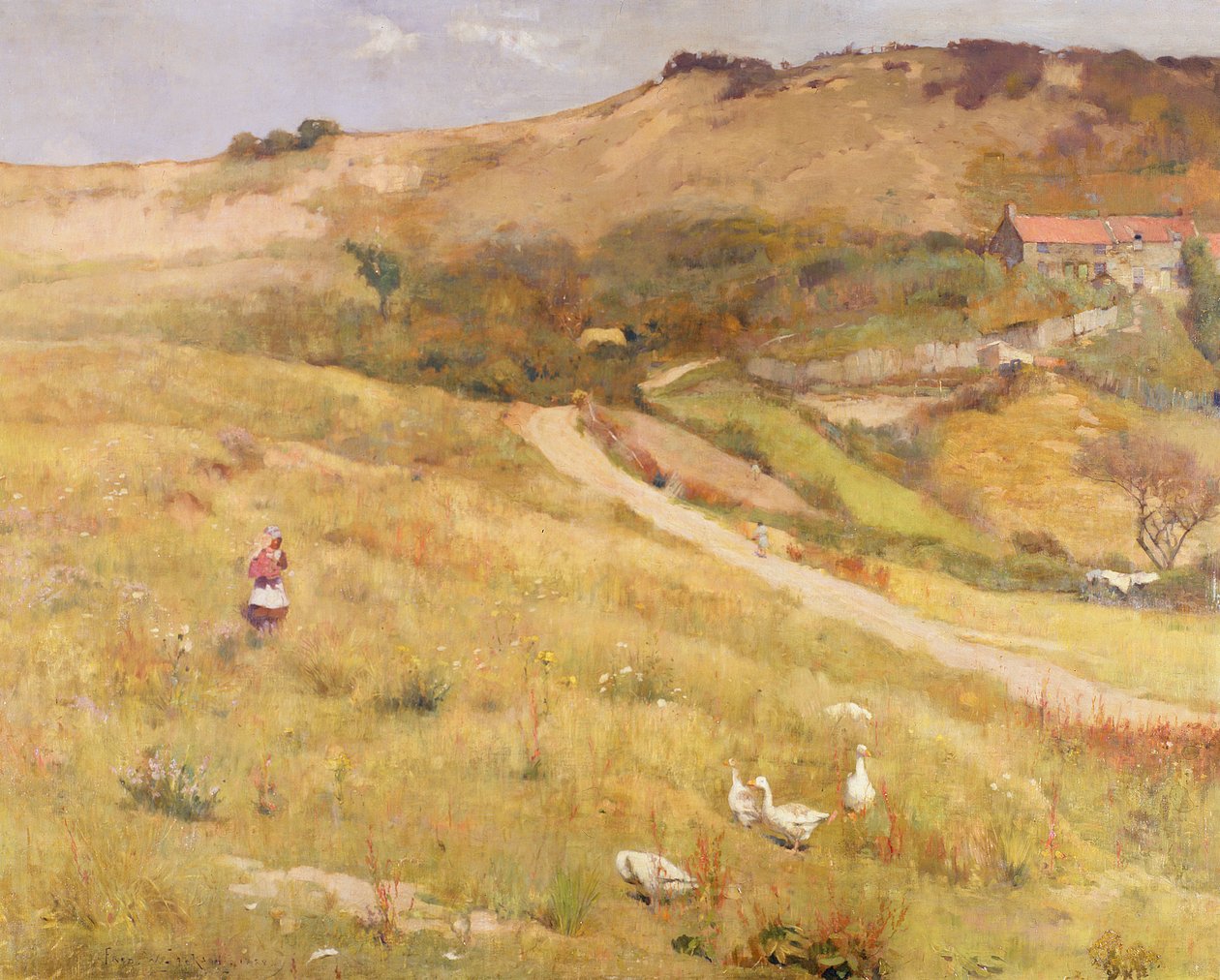 W lecie autorstwa Frederick William Jackson