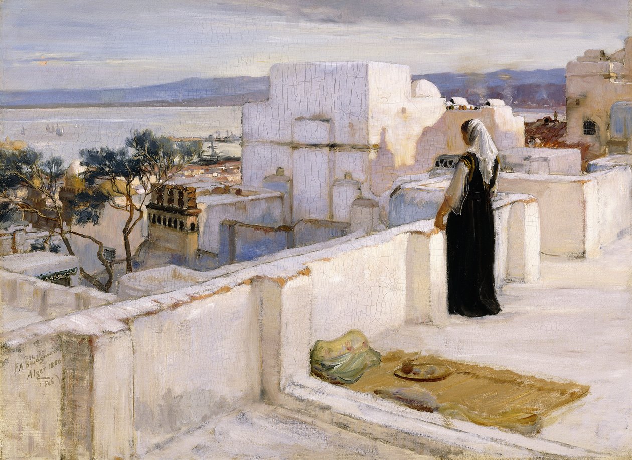 Algier, 1886 autorstwa Frederick Arthur Bridgman