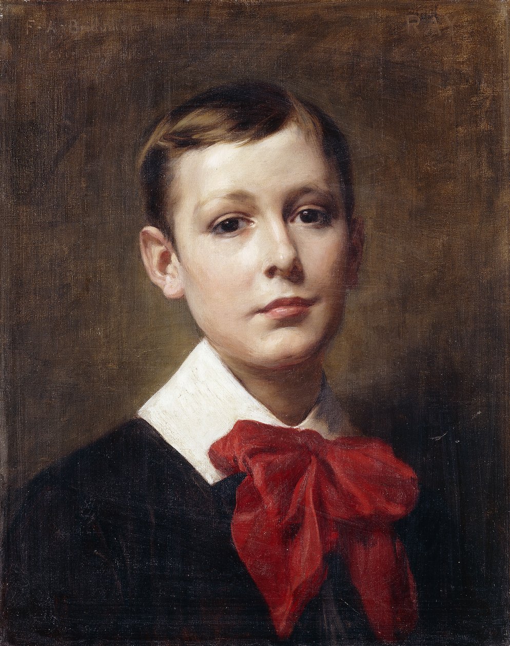Portret Raya, 1891 autorstwa Frederick Arthur Bridgman