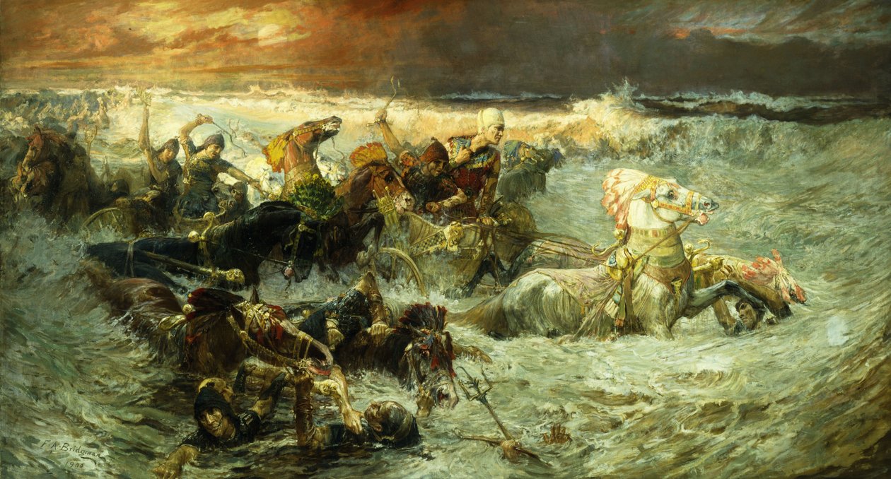 Ponowne zjednoczenie wód, 1900 autorstwa Frederick Arthur Bridgman