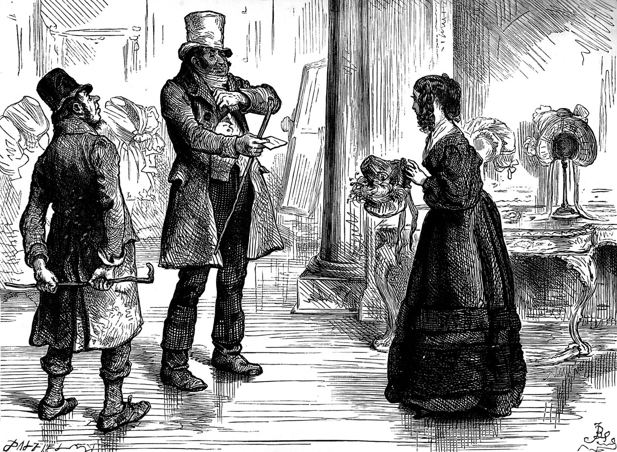 Nicholas Nickleby Charlesa Dickensa autorstwa Frederick Barnard