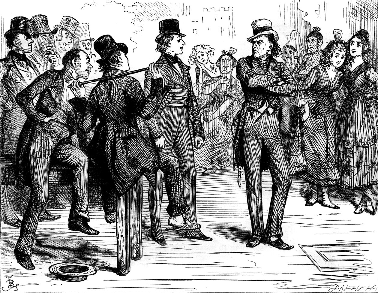 Nicholas Nickleby Charlesa Dickensa autorstwa Frederick Barnard