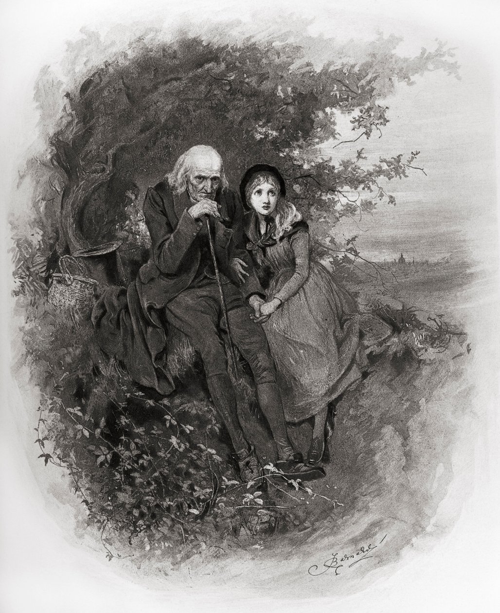 „The .” Karola Dickensa autorstwa Frederick Barnard
