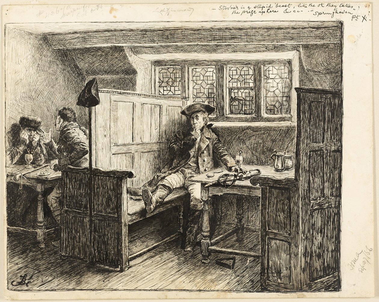 Podsłuchiwacz autorstwa Frederick Barnard