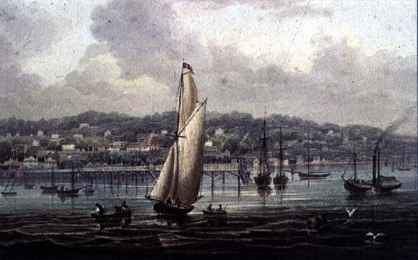 Ryde, Wyspa Wight autorstwa Frederick Calvert