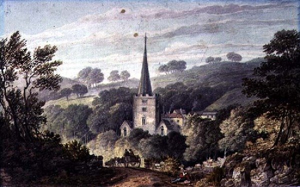 Shorwell, Wyspa Wight autorstwa Frederick Calvert
