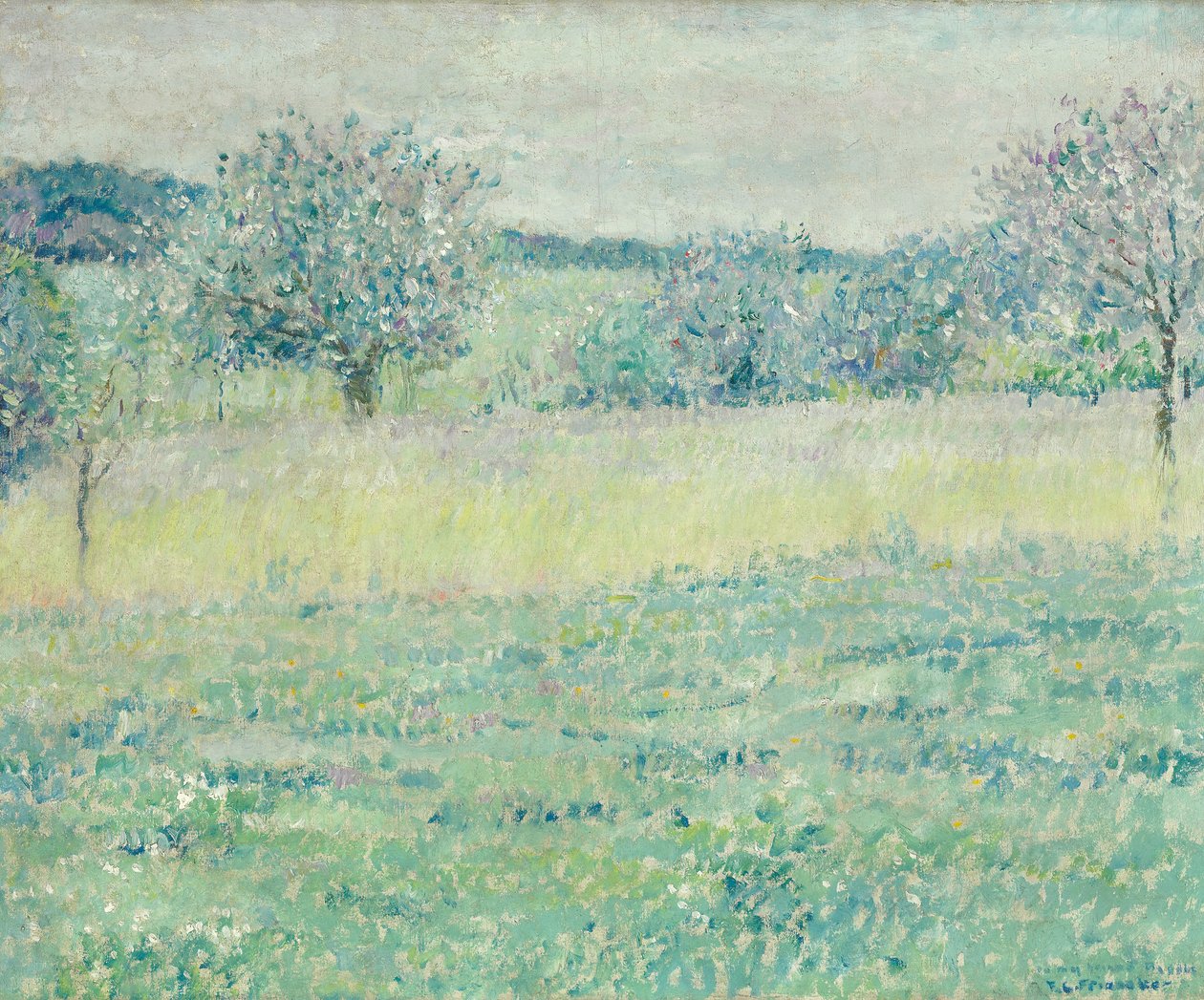 Pejzaż Giverny autorstwa Frederick Carl Frieseke