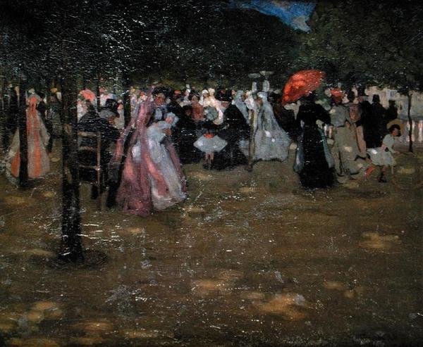 Ogrody Luksemburskie autorstwa Frederick Carl Frieseke