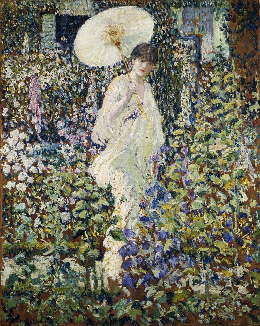 Słońce i wiatr autorstwa Frederick Carl Frieseke