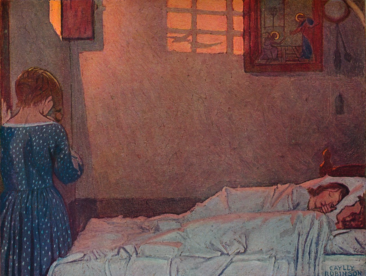 Letni wieczór, ok. 1910 autorstwa Frederick Cayley Robinson