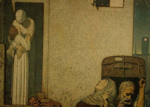 Pożegnanie autorstwa Frederick Cayley Robinson