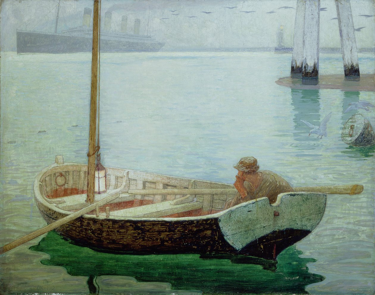 Zewnętrzna granica autorstwa Frederick Cayley Robinson