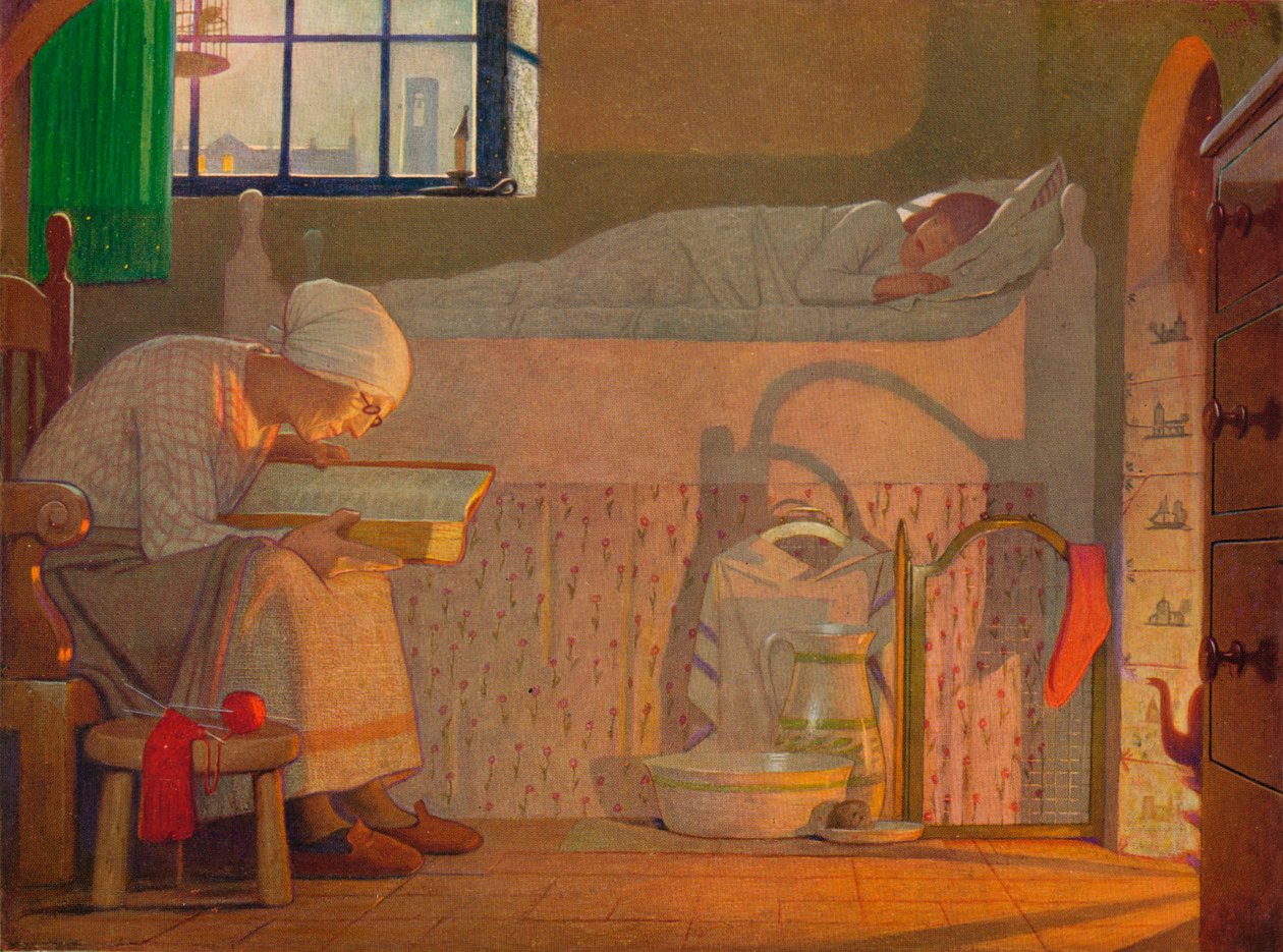 Słowo, ok. 1922 r autorstwa Frederick Cayley Robinson