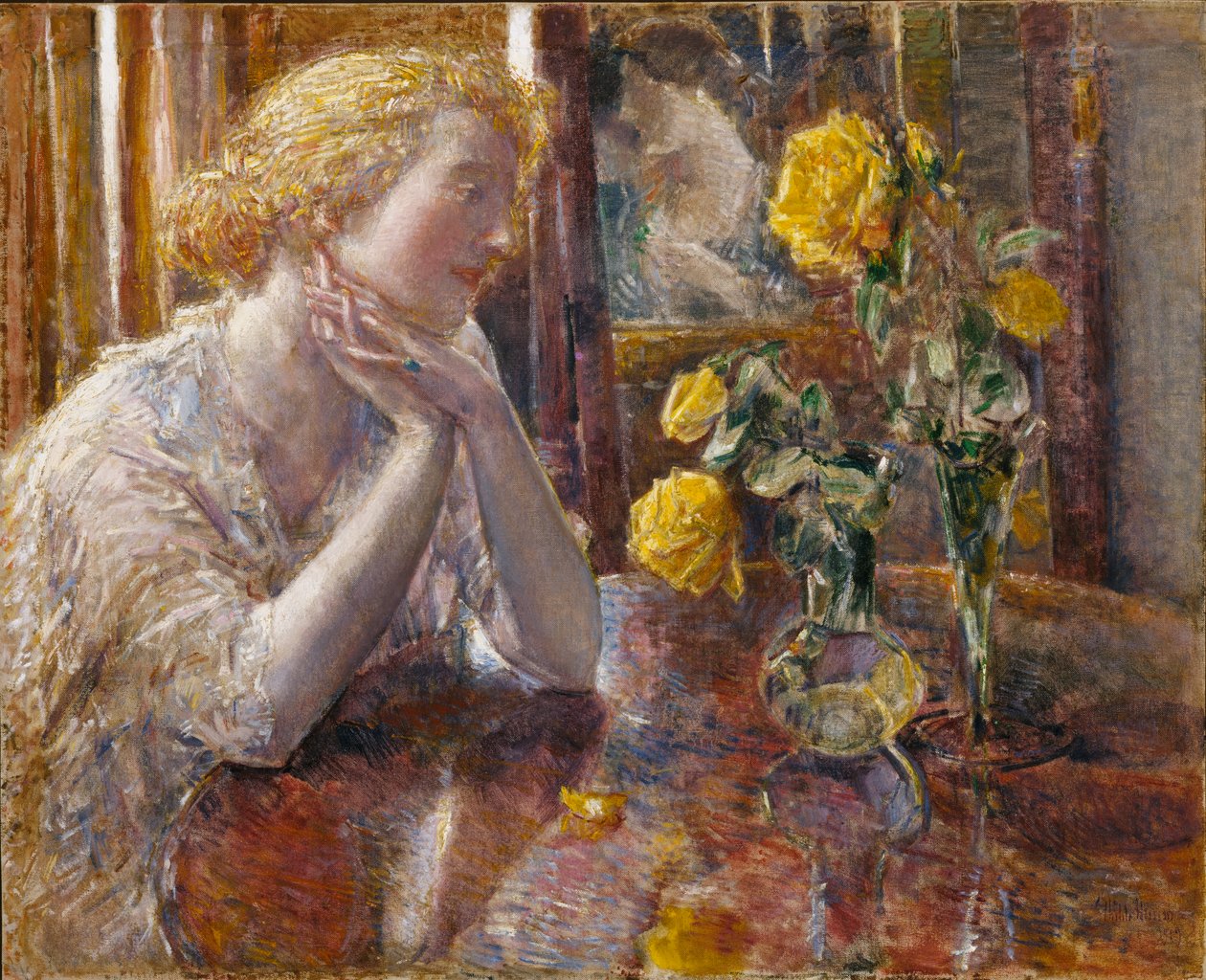 Marszałek Niel Róże, 1919. autorstwa Frederick Childe Hassam