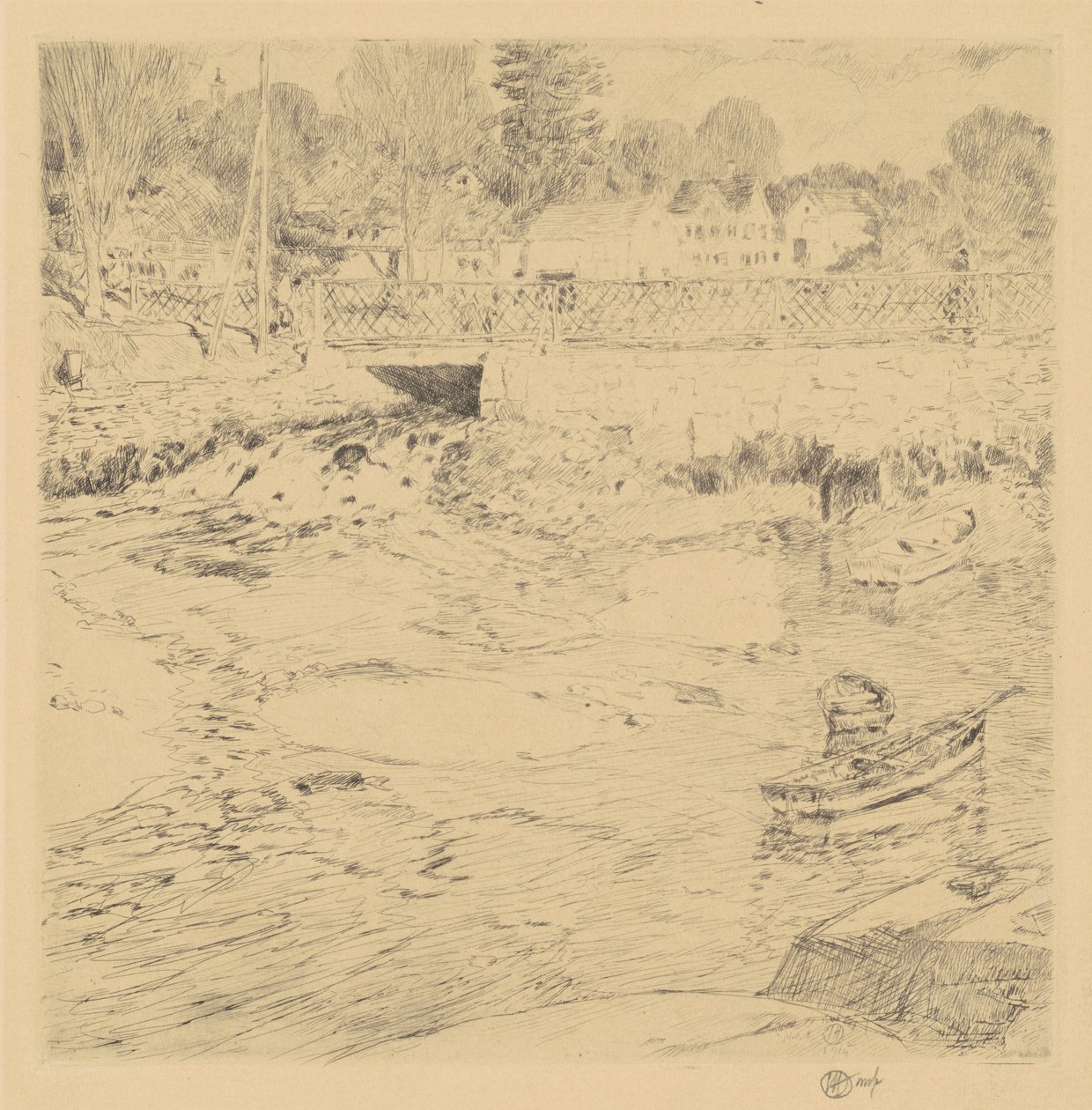Stare Koronki, 1915. autorstwa Frederick Childe Hassam