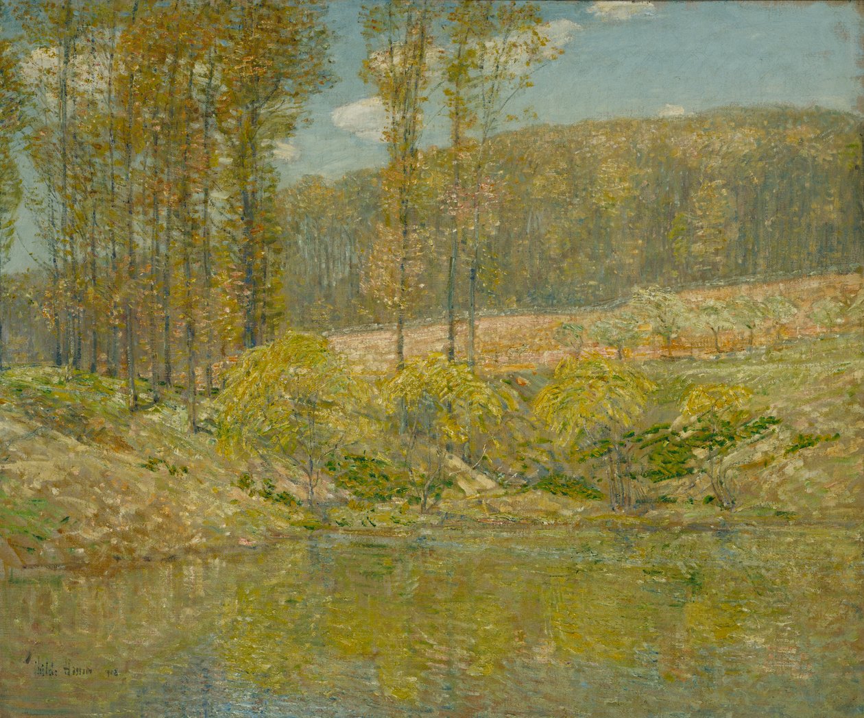 Wiosna, wyżyny Navesink, 1908. autorstwa Frederick Childe Hassam