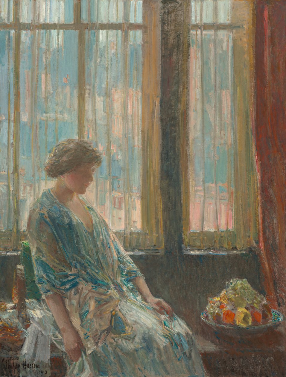 Okno nowojorskie, 1912. autorstwa Frederick Childe Hassam